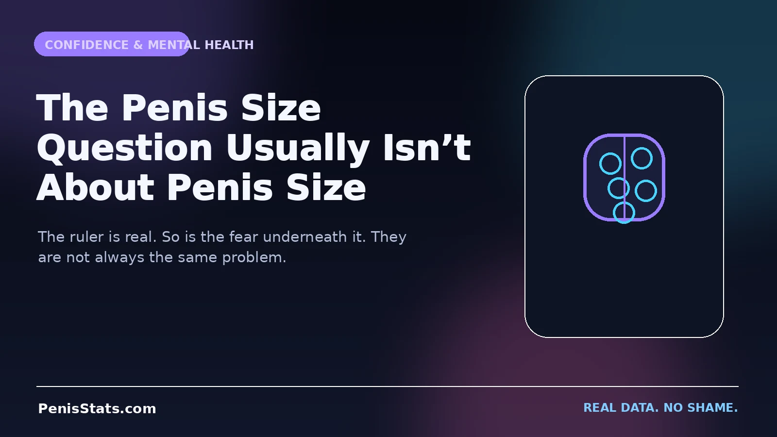 Editorial illustration for The Penis Size Question Usually Isn’t About Penis Size
