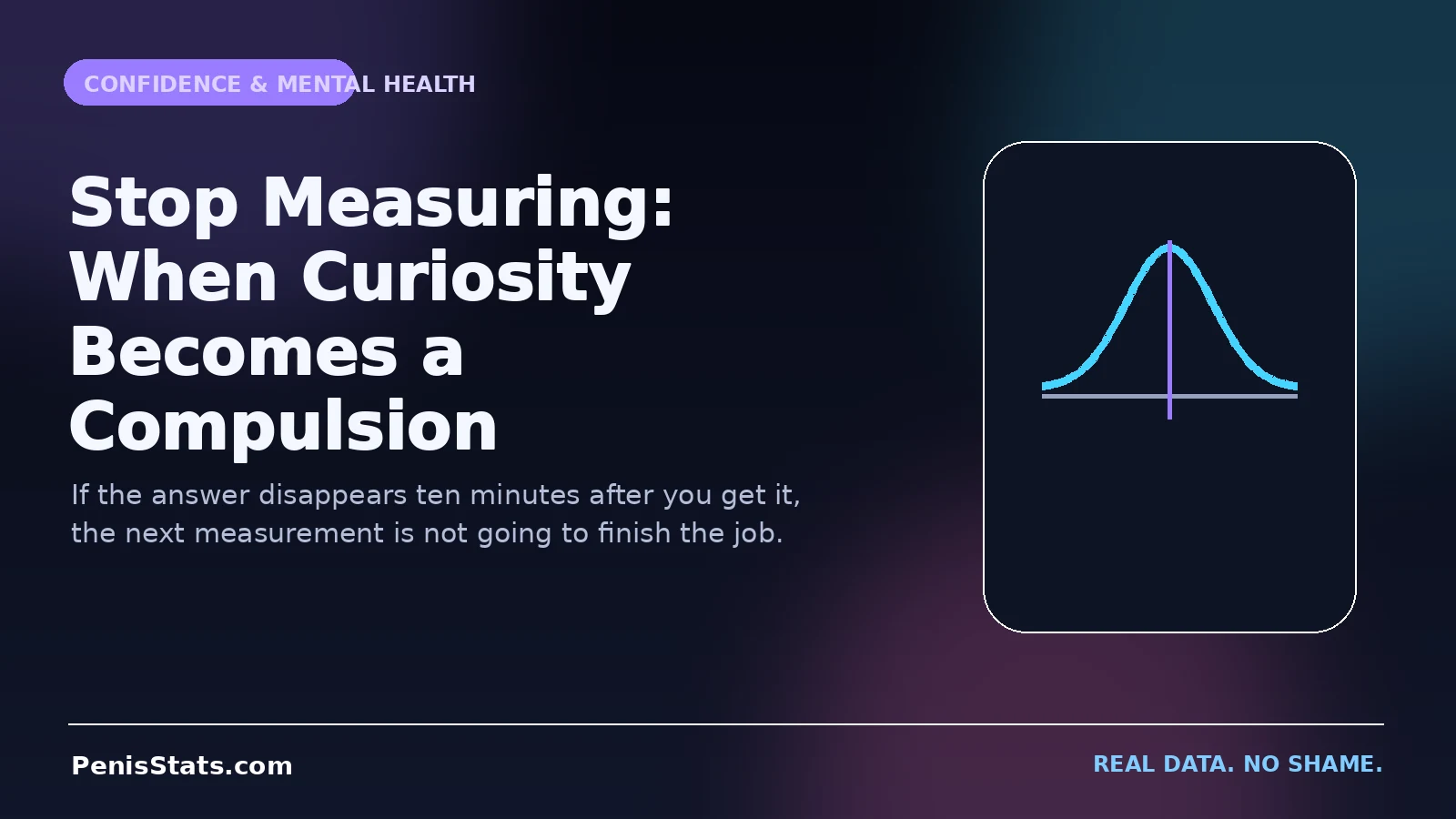 Editorial illustration for Stop Measuring: When Curiosity Becomes a Compulsion