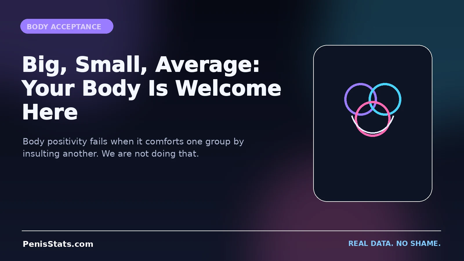 Editorial illustration for Big, Small, Average: Your Body Is Welcome Here